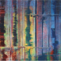 Gerhard Richter, Abstraktes Bild 780-4, 1992. Detail. Oil on canvas, 102 1/2 x 78 3/4 in., private collection (sold at Sotheby's 11/09/10).